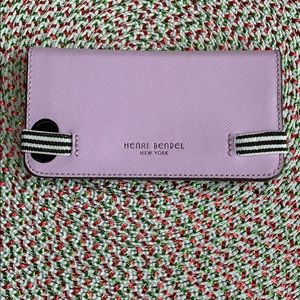 Henri Bendel iPhone 6/6s leather case/card holder